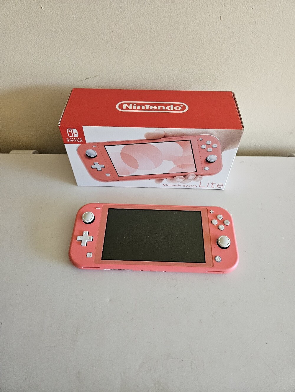 Nintendo Switch Lite Pink Handheld Console w/Original Box! Tested & Working! - Picture 7 of 8